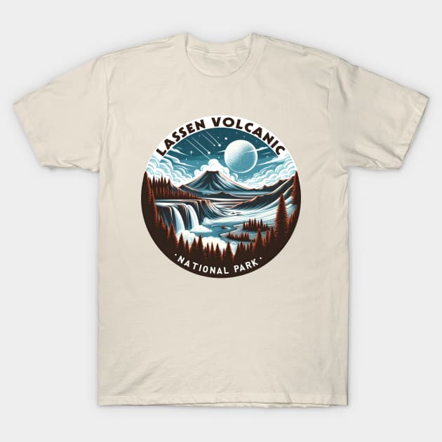 Lassen Volcanic National Park - Unique Design Inspired by California's Natural Beauty T-Shirt by Mr A.B